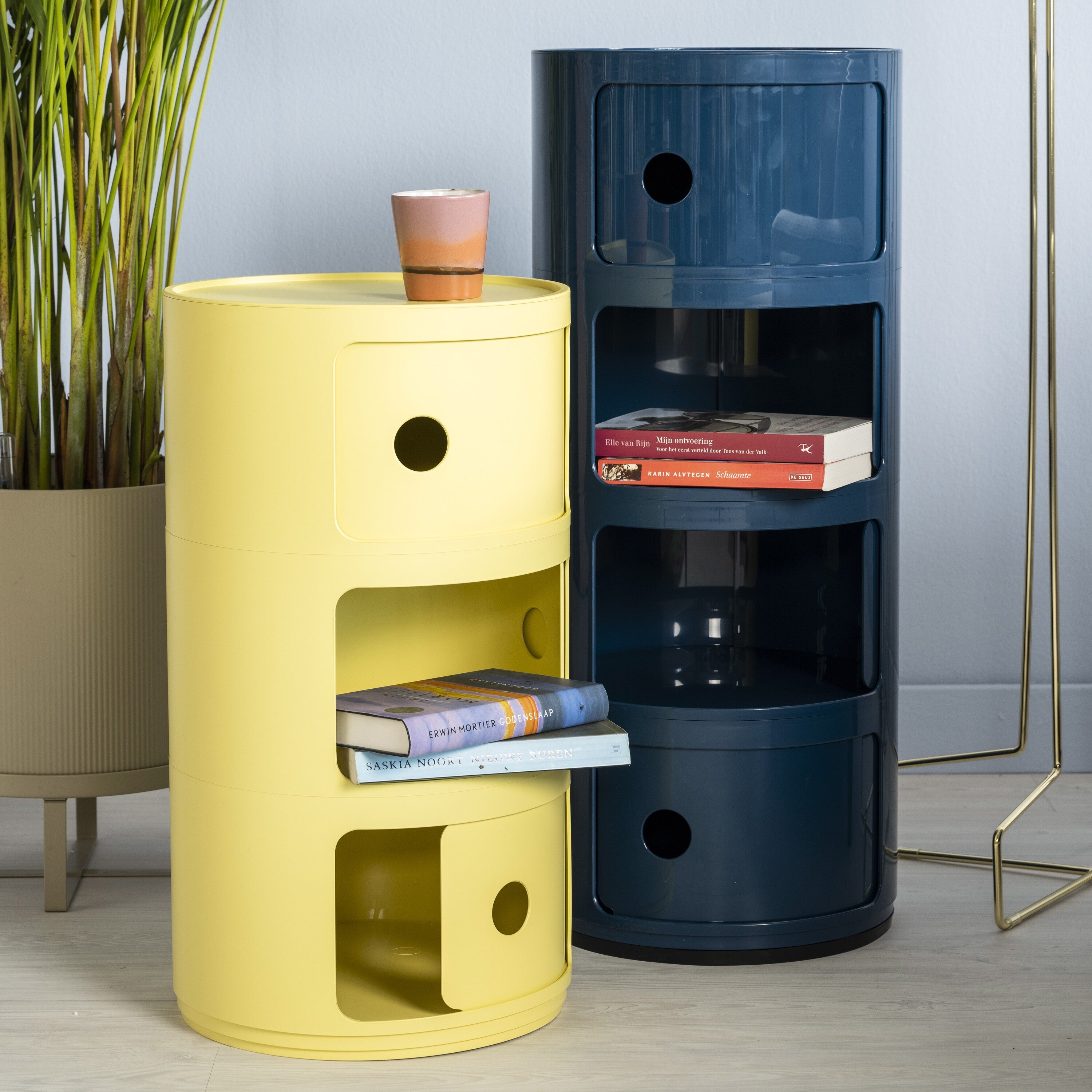 Kartell Componibili Kast Ã 32 cm - 4 Modules - Blauw