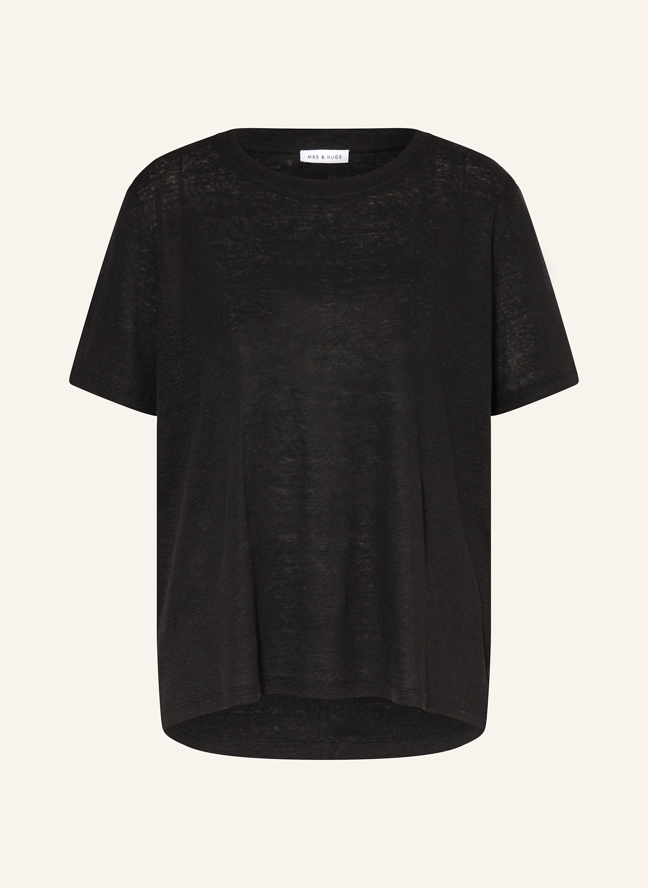 MRS & HUGS T-Shirt aus Leinen