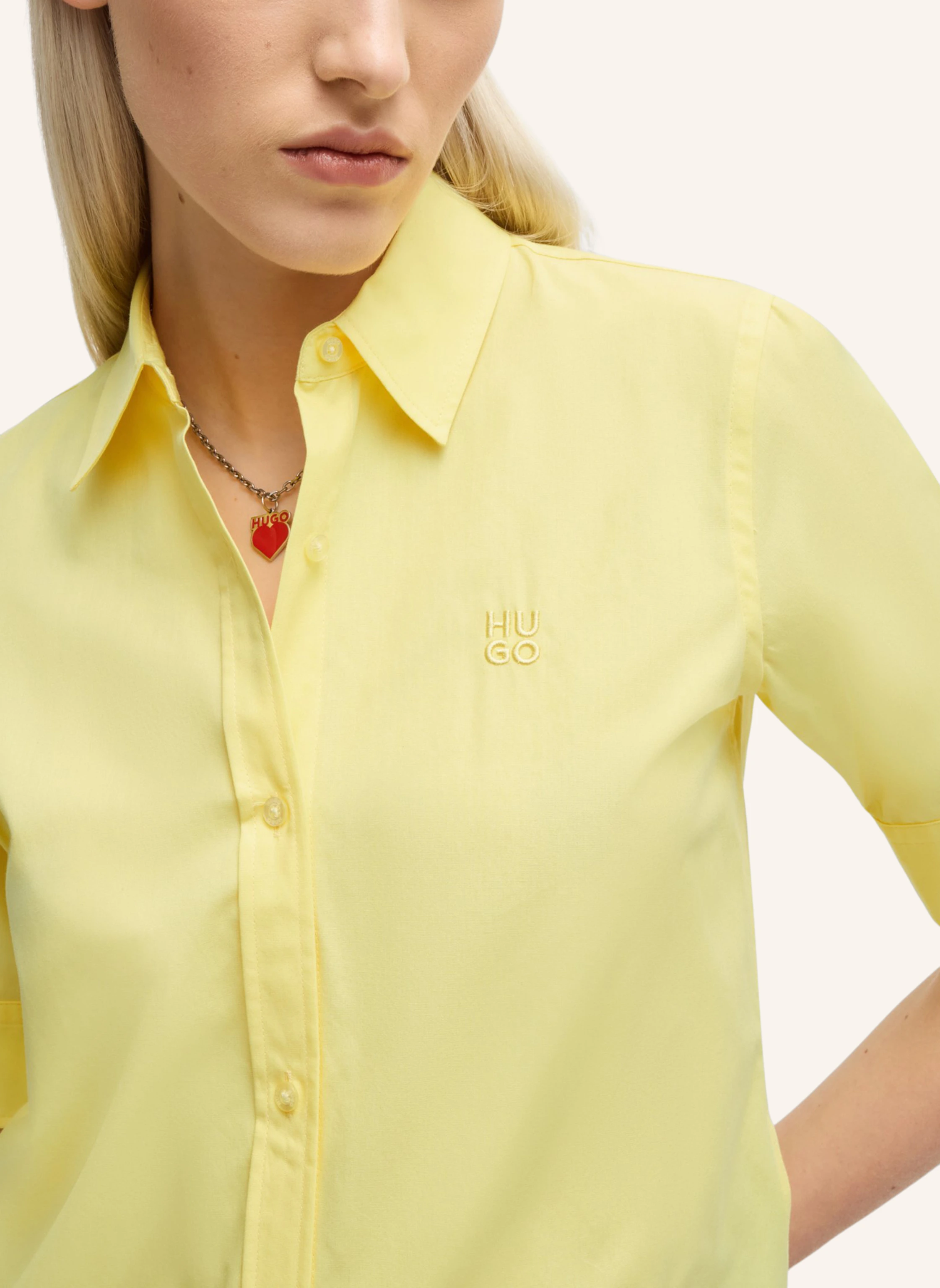 HUGO Business Bluse THE SUMMER SHIRT Regular Fit