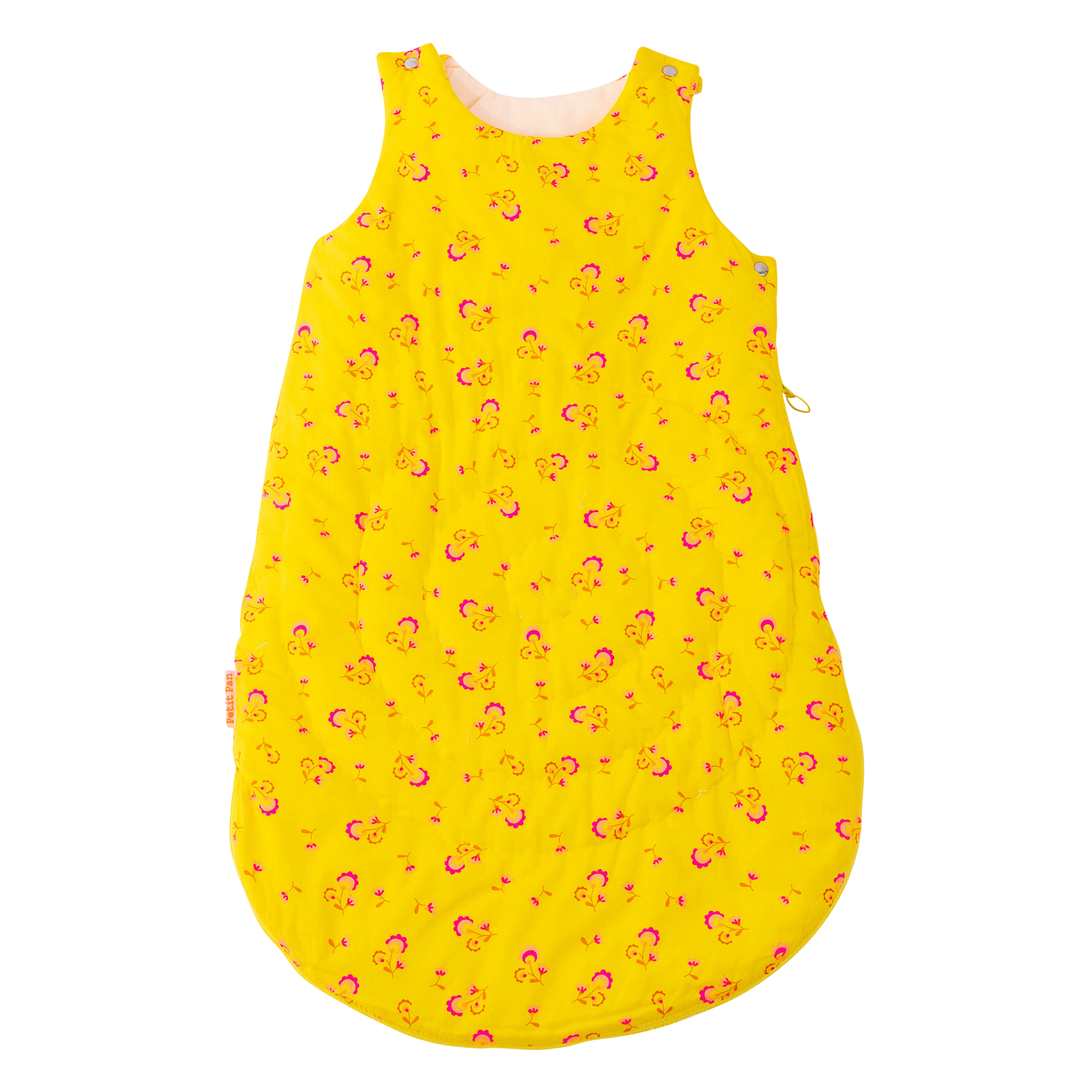 Gigoteuse imprimé fleuri en coton| Jaune