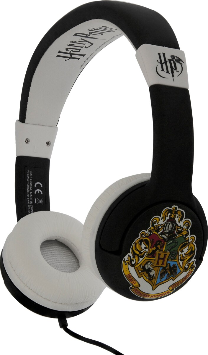 Harry Potter Hovedtelefoner - Back To Hogwarts - Junior - Sort Hvid