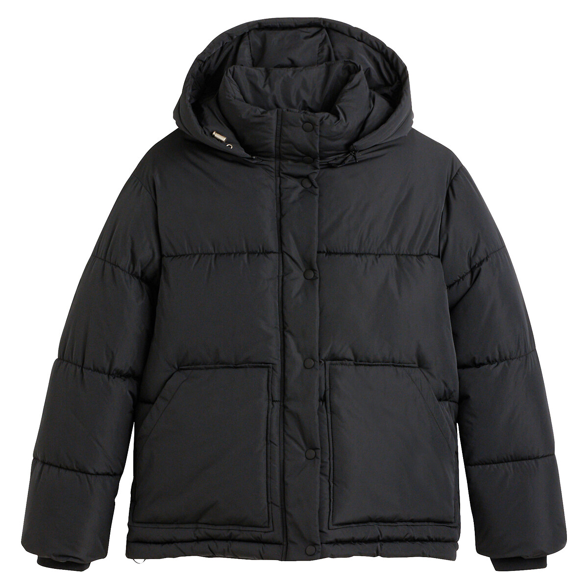 COLEÇÕES LA REDOUTE<br>Korte donsjas met kap
