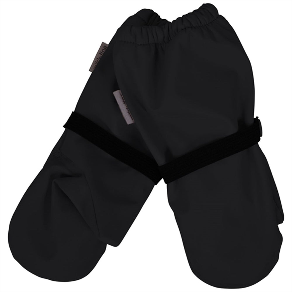 Luffer m. Fleece Black - Mikk-Line → Luksusbaby.dk