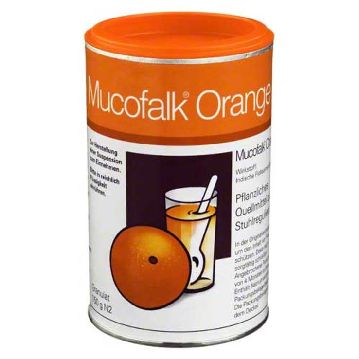Mucofalk Orange Granulat Dos, 150 g