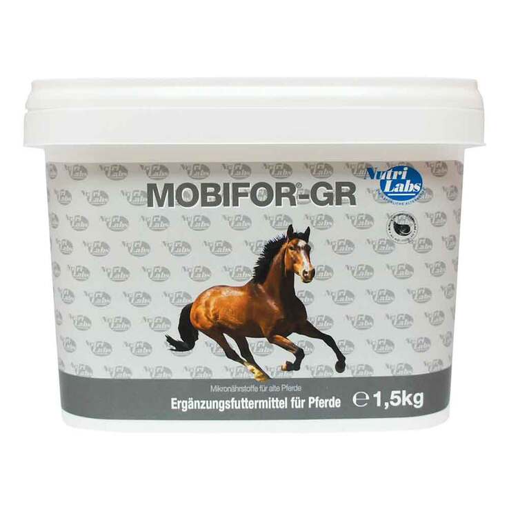 Mobifor GR Mikronährstoffe Pulver für alte Pferde, 1.5 kg