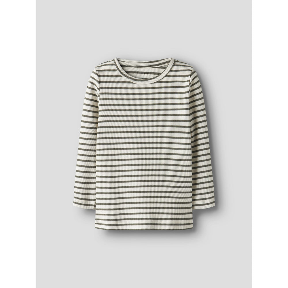 Køb Name It Dusty Olive Nmnbani Ls Xsl Top Noos