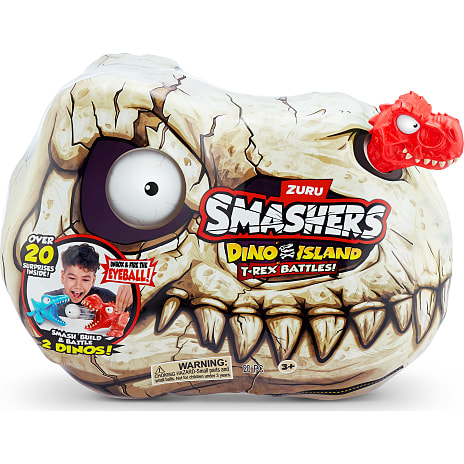Smashers T-Rex Battles Mini dinosaur