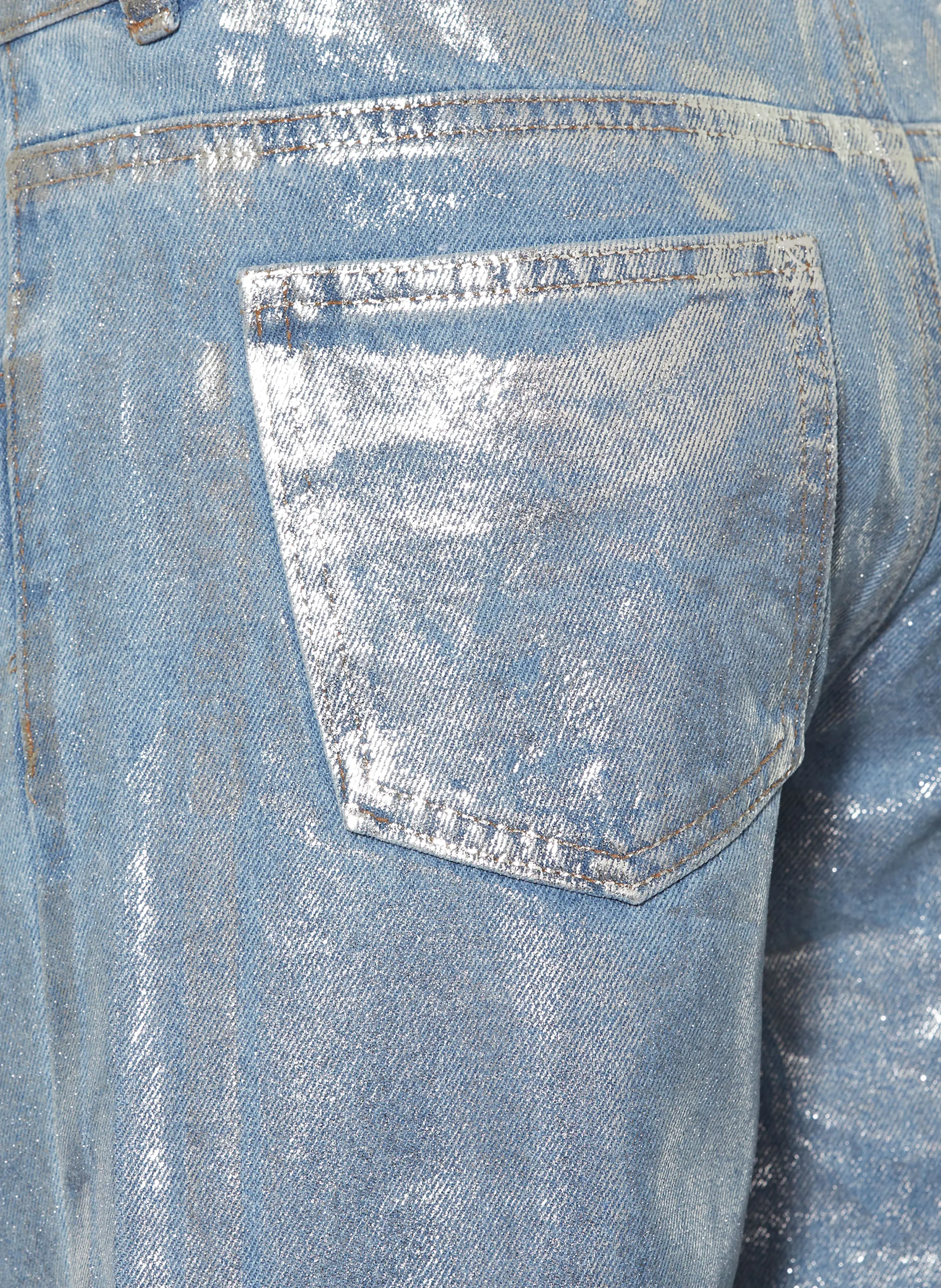 name it Jeans mit Glitzergarn