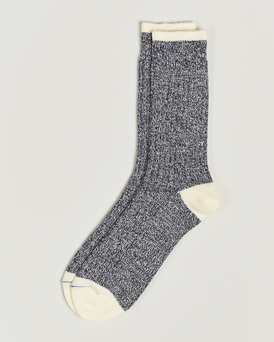 BEAMS PLUS Rag Socks Navy