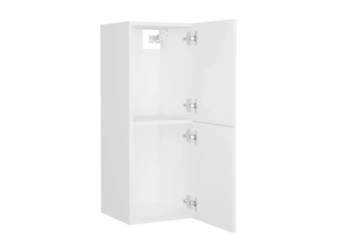 Ensemble de meubles de salle de bain Blanc Aggloméré