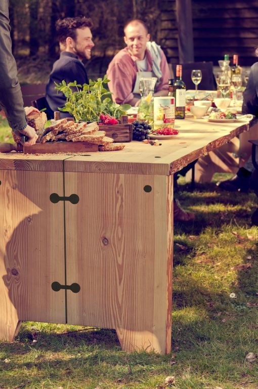 Weltevree Forestry tuintafel 255x80