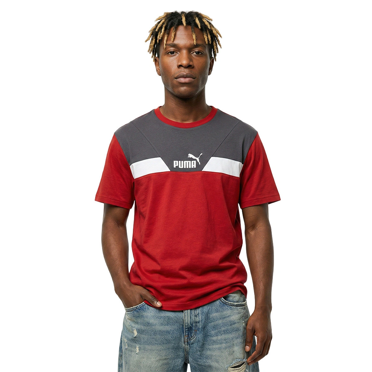 T-Shirt Puma Power Colorblock