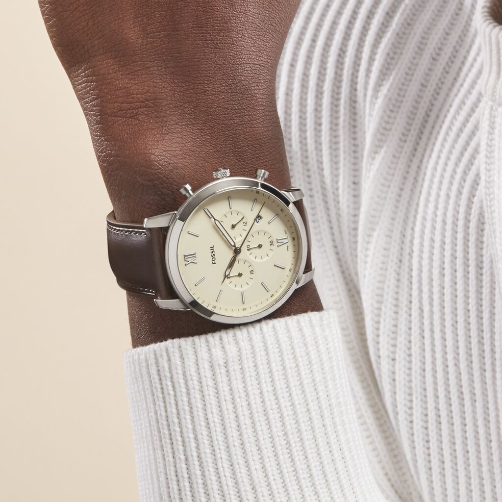 Montre Fossil Neutra Chrono Beige