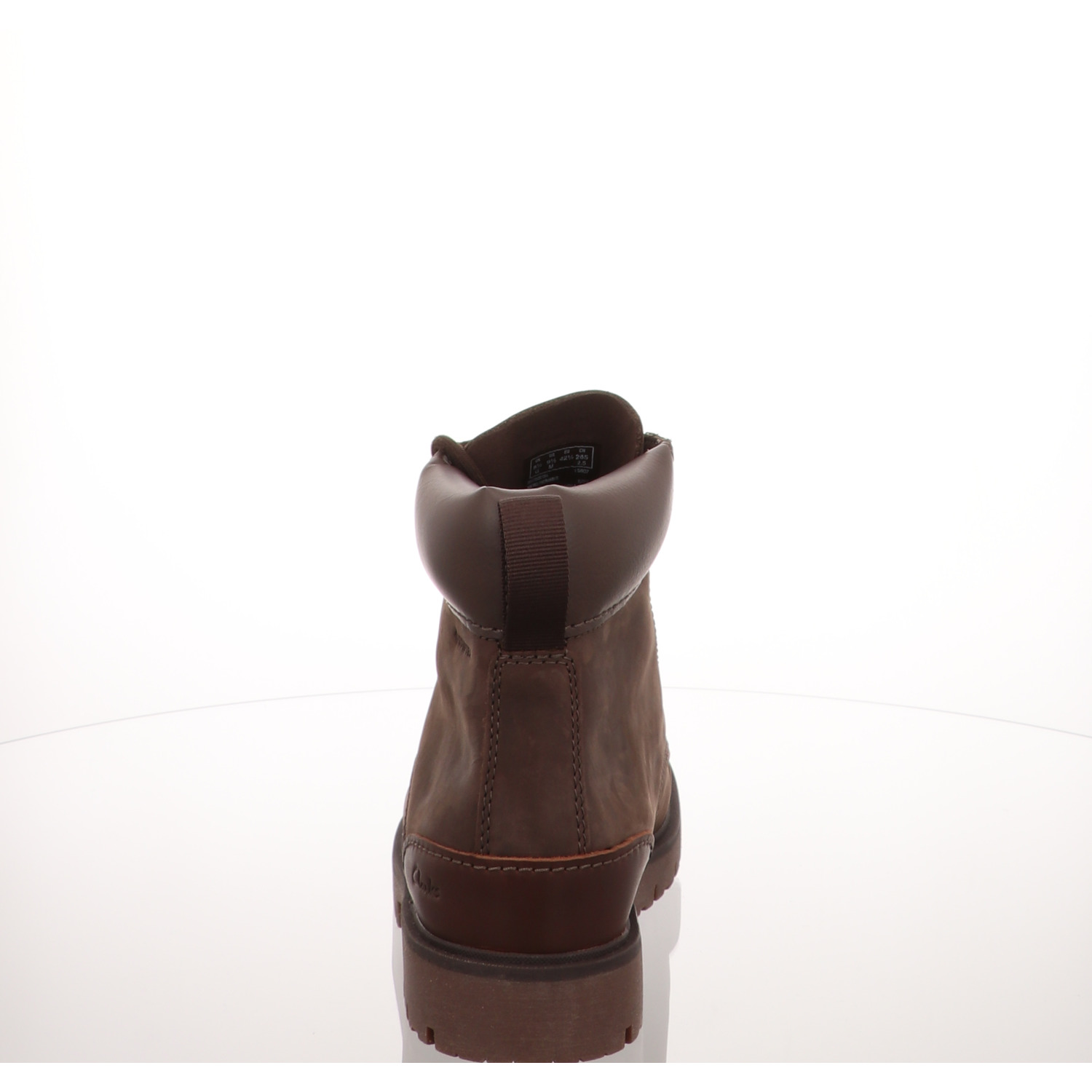 Clarks Schnürhalbschuh braun