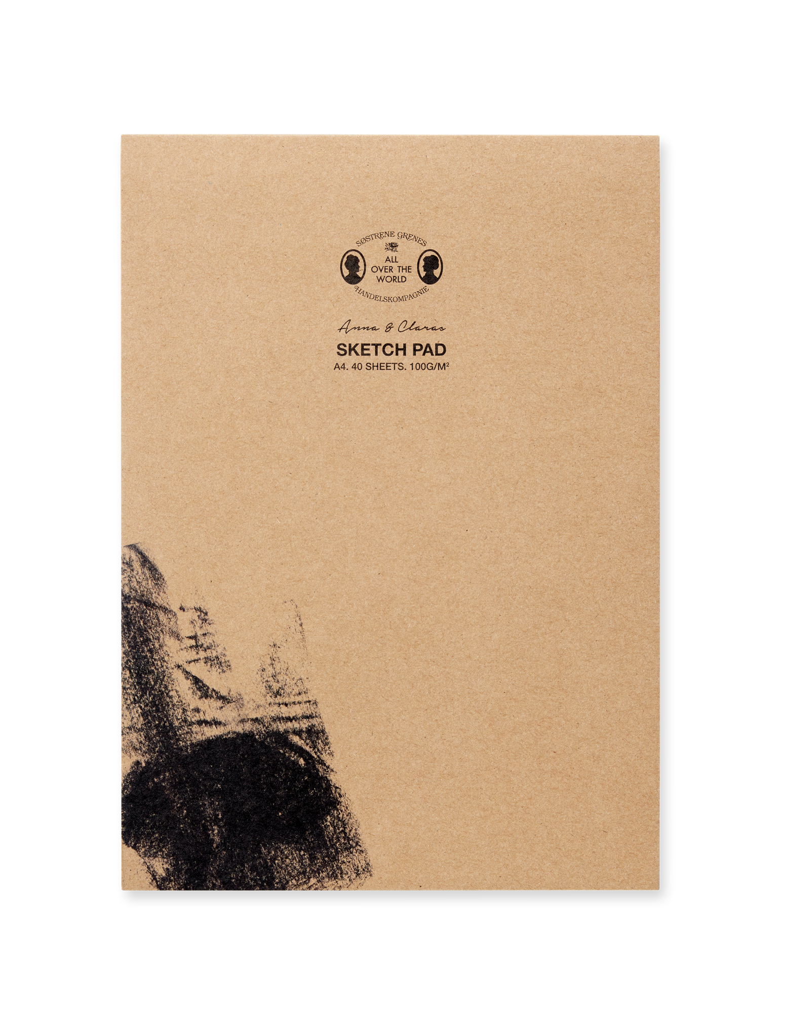Skitseblok A4 | 40 ark. | White