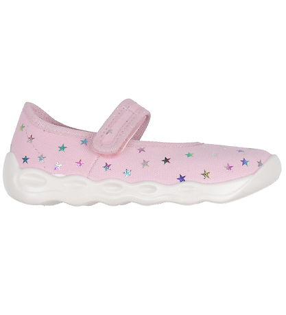 Superfit Hausschuhe - Bubble - Rosa m. Sternen