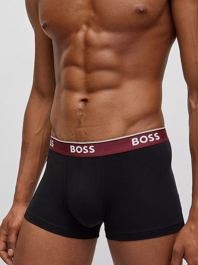 BOSS Pants 3er Pkg. open schwarz
