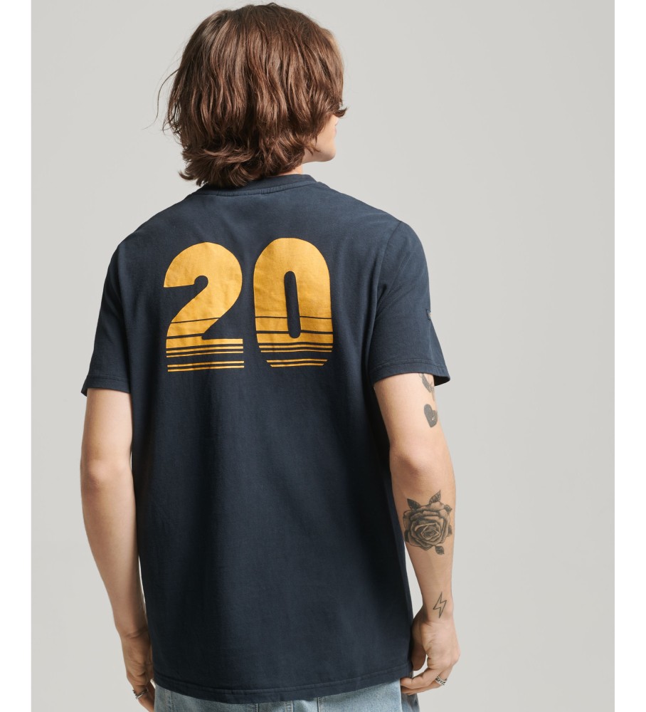 Camiseta Superdry Vintage Terrain Classic preta