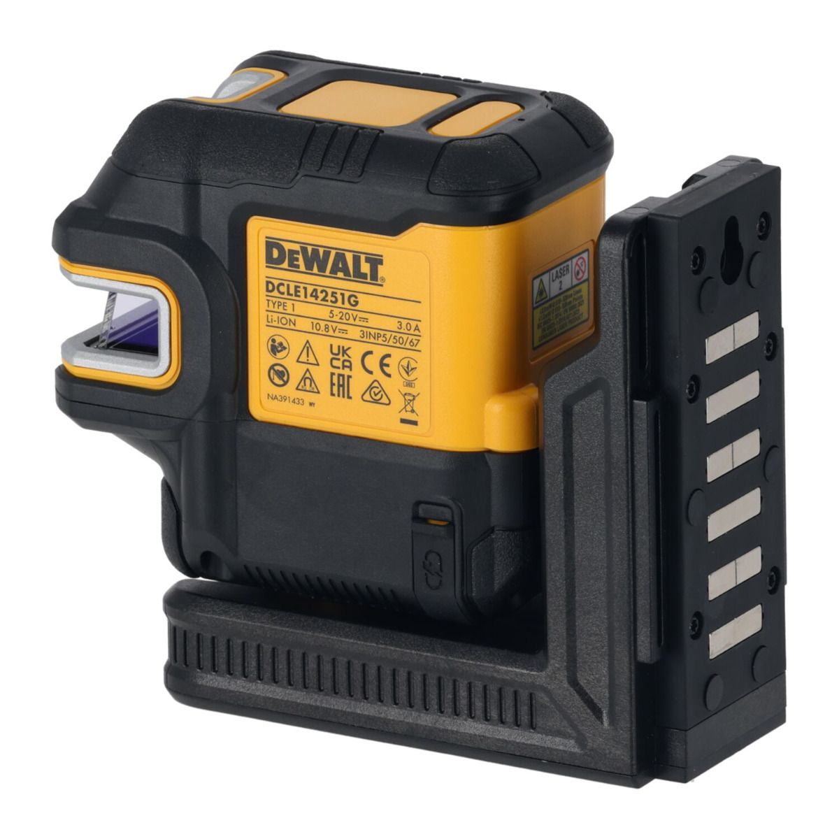 DeWALT DCLE14251GB 5-punt   kruislijnlaser groen USB-C