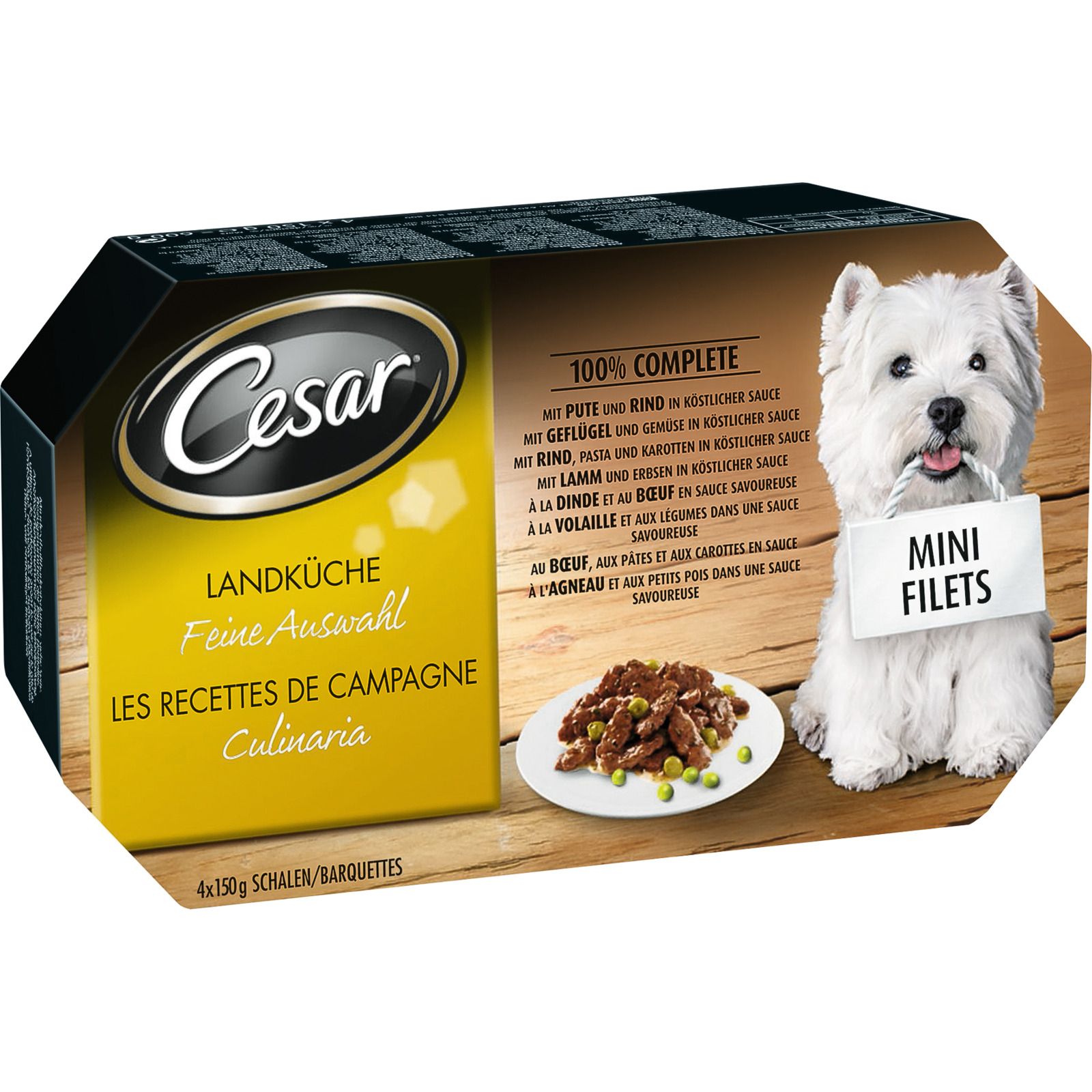 Cesar Landküche in Sauce Culinari 4x150g