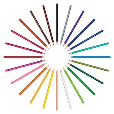 BIC Kids Evolution Ecolutions - 24 Crayons de couleur