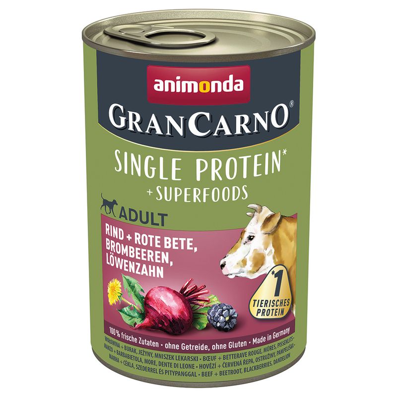 Lot mixte animonda GranCarno Adult Superfoods
