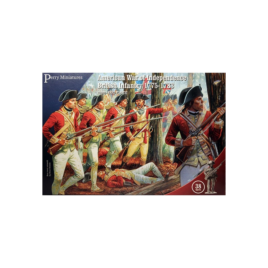 Infanterie Britannique Guerre d'Indépendance Américaine