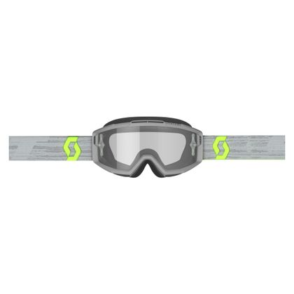Masque cross Scott SPLIT OTG WKS - GREY YELLOW / CLEAR 2023 - Gris / Jaune