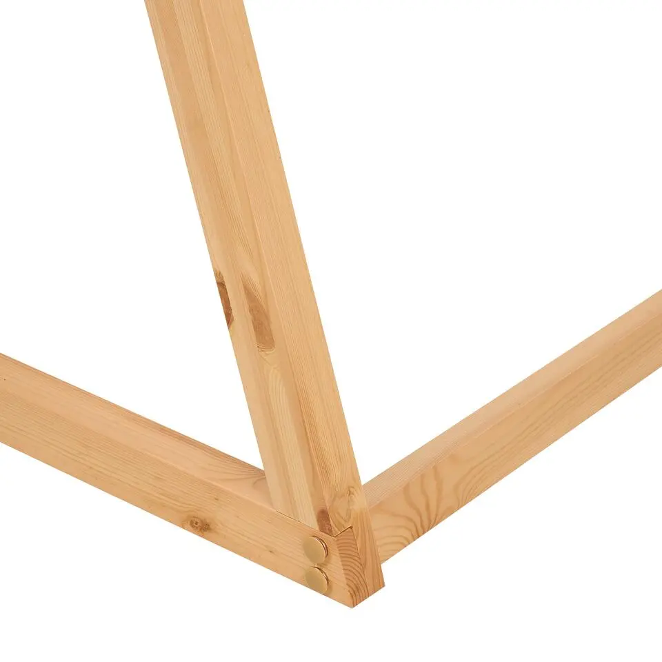 SAURAT - Kinderbed - Lichthout - 90 x 200 cm - Dennenhout