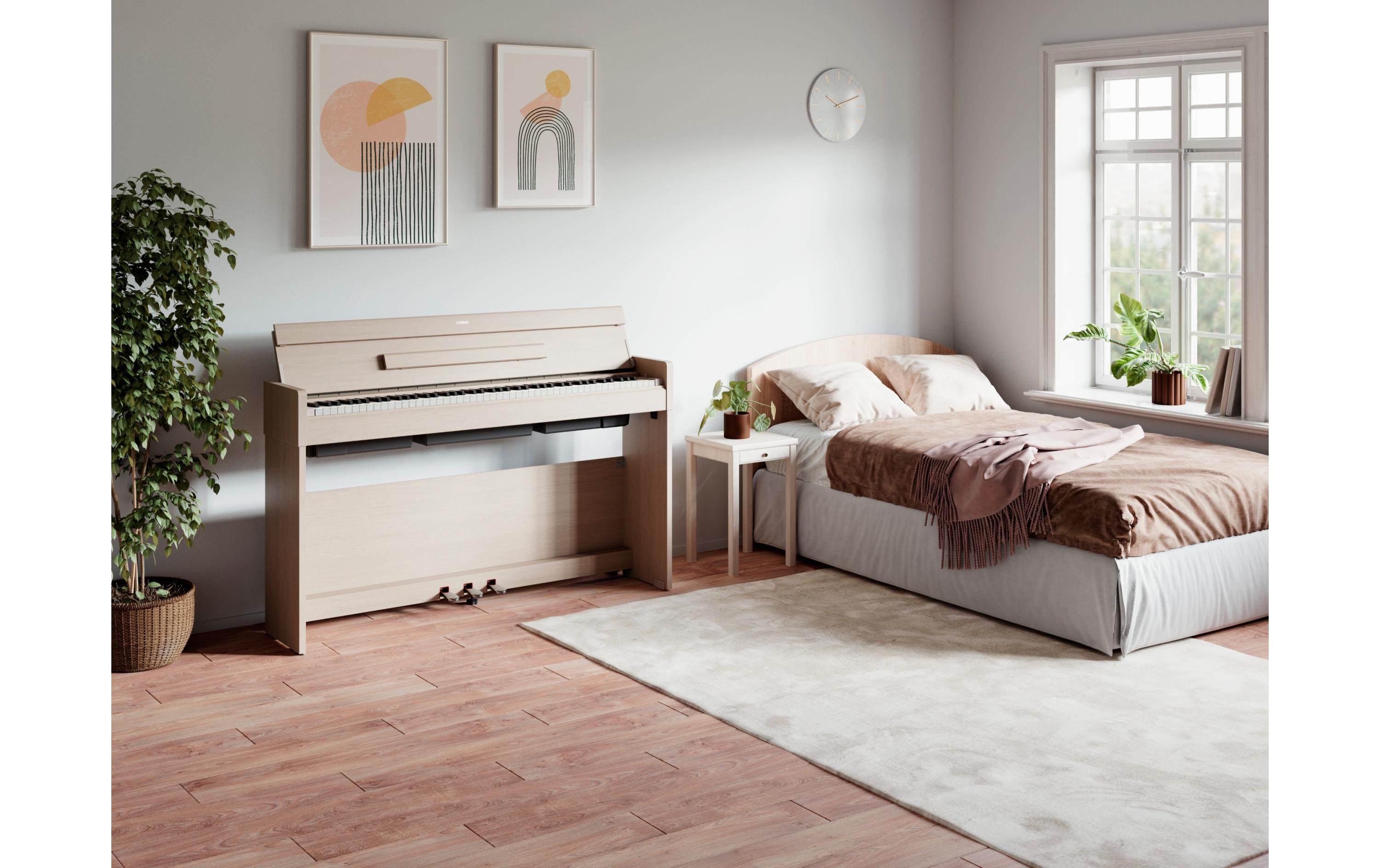 E-Piano Arius YDP-S35WA White Ash<br>E-Piano mit gewichtetem GHS-Keyboard mit 88 Tasten