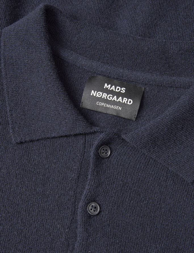 Mads Nørgaard - Copenhagen Eco Wool Tristan Knit Blå