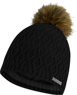 PACKisala Pom Beanie - schwarz