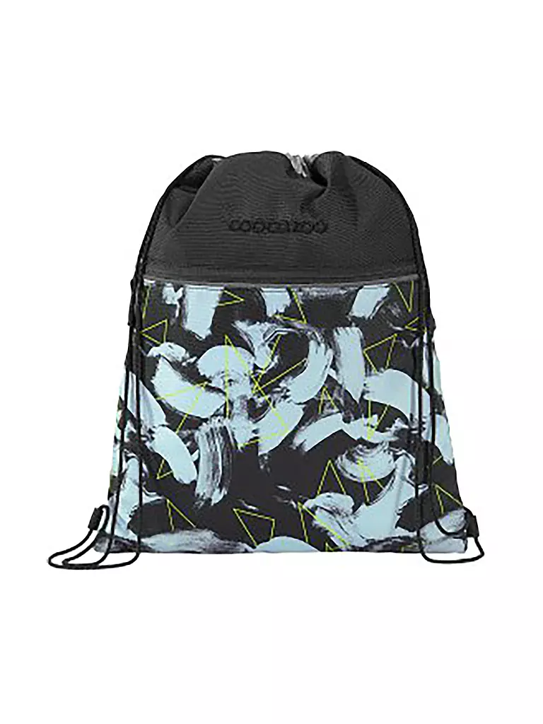 COOCAZOO Turnbeutel Electric Storm schwarz