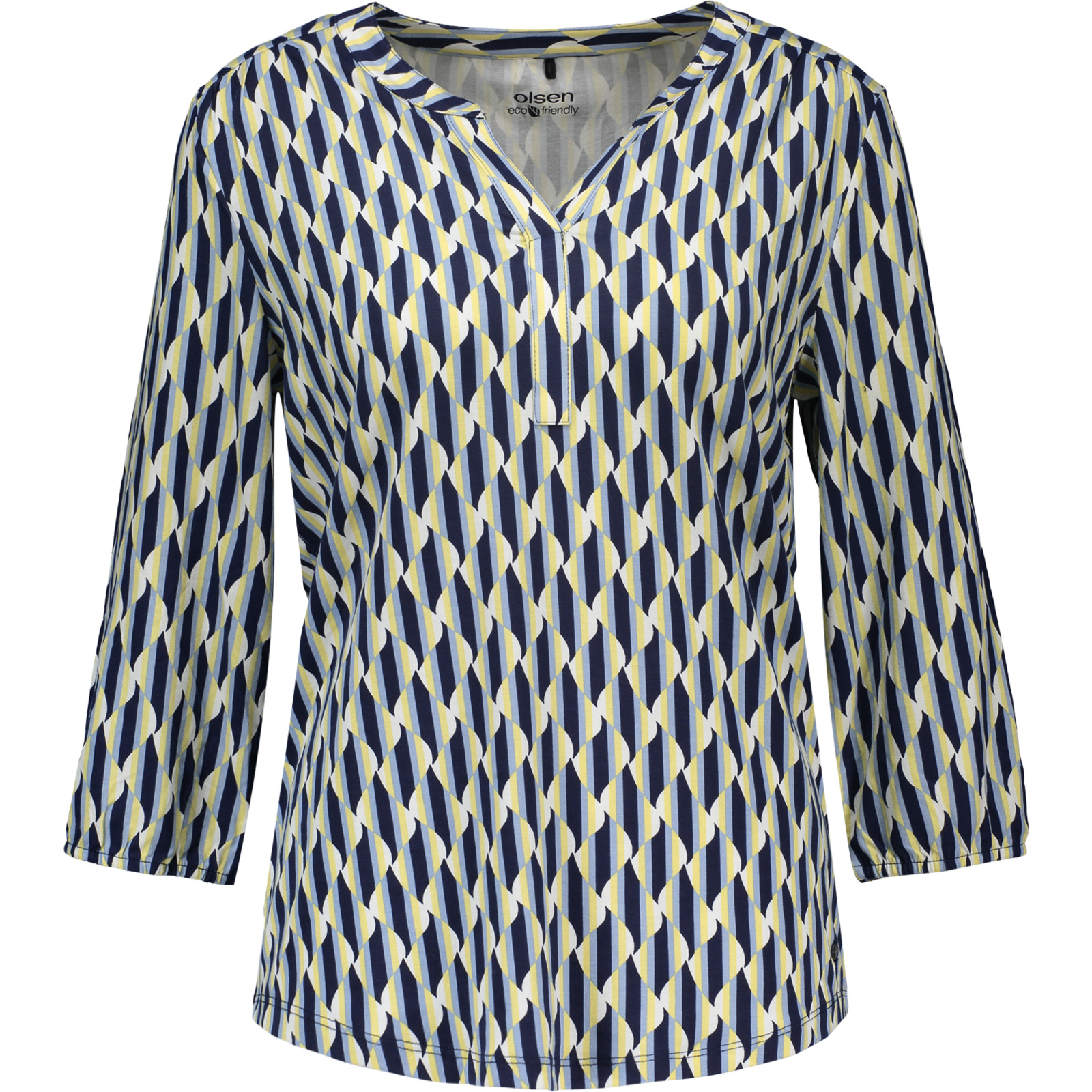 Olsen Damen-Blusen-Shirt mit Druck