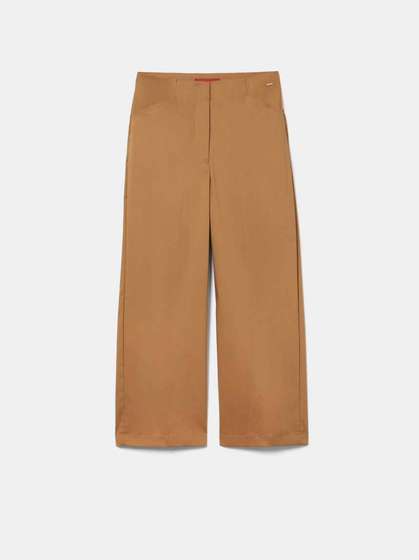 Calças wide leg