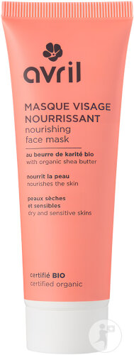 Avril Masque Visage Nourrissant Peaux Sèches Et Sensibles Tube 50ml