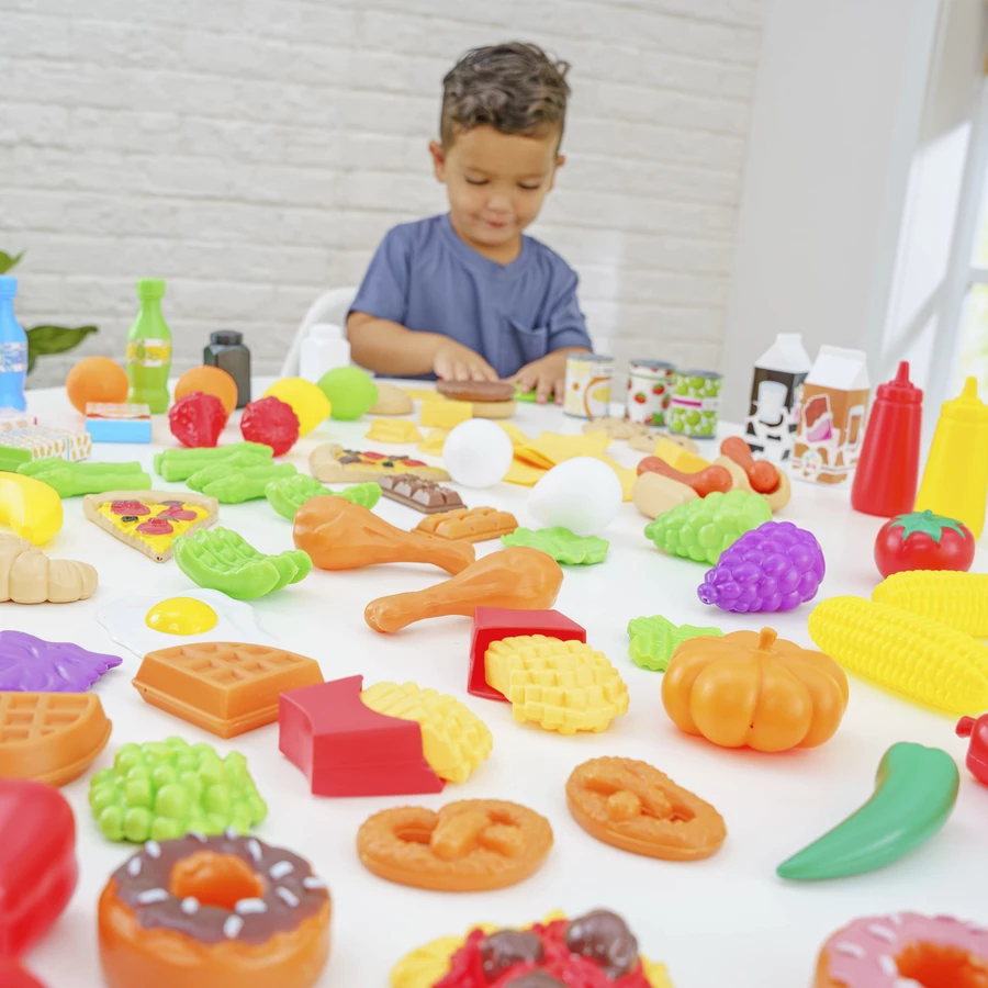 KidKraft® Spielzeug Lebensmittel Set 115-teilig