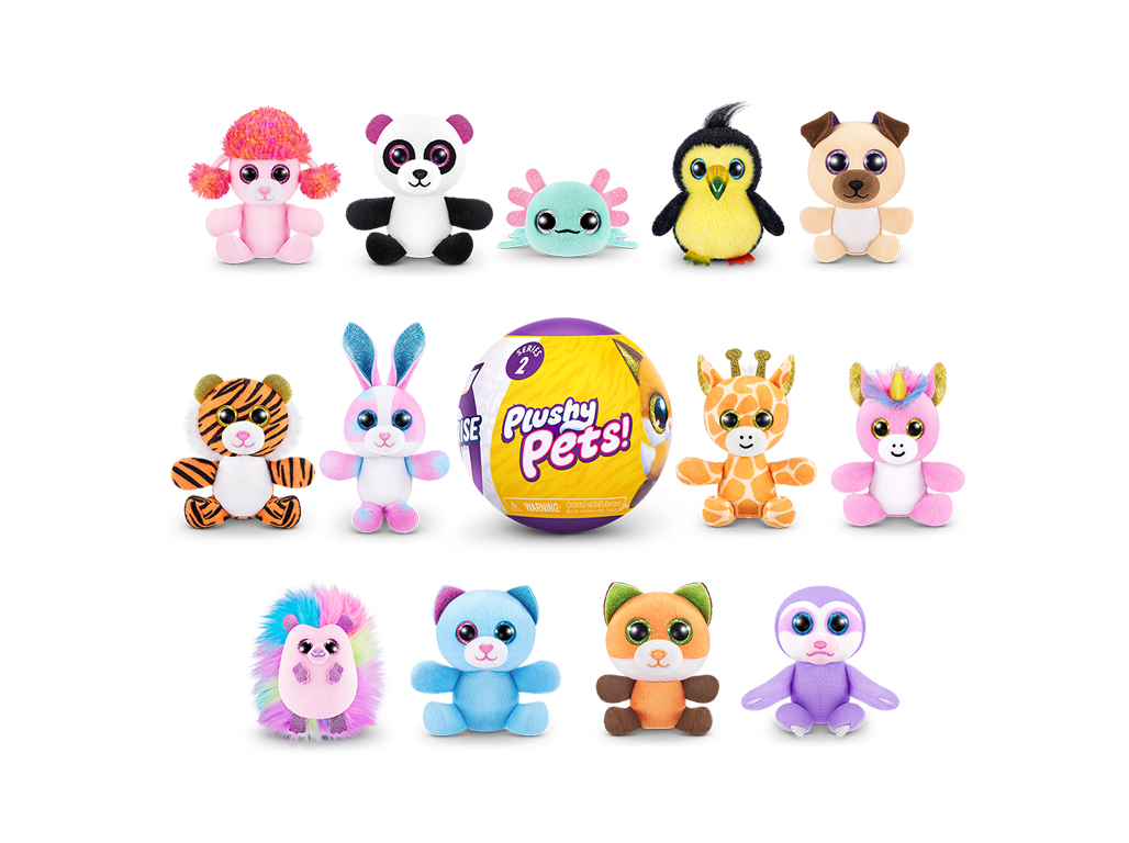 PLUSHY PETS 5 SURPRISE MODELOS SORTIDOS