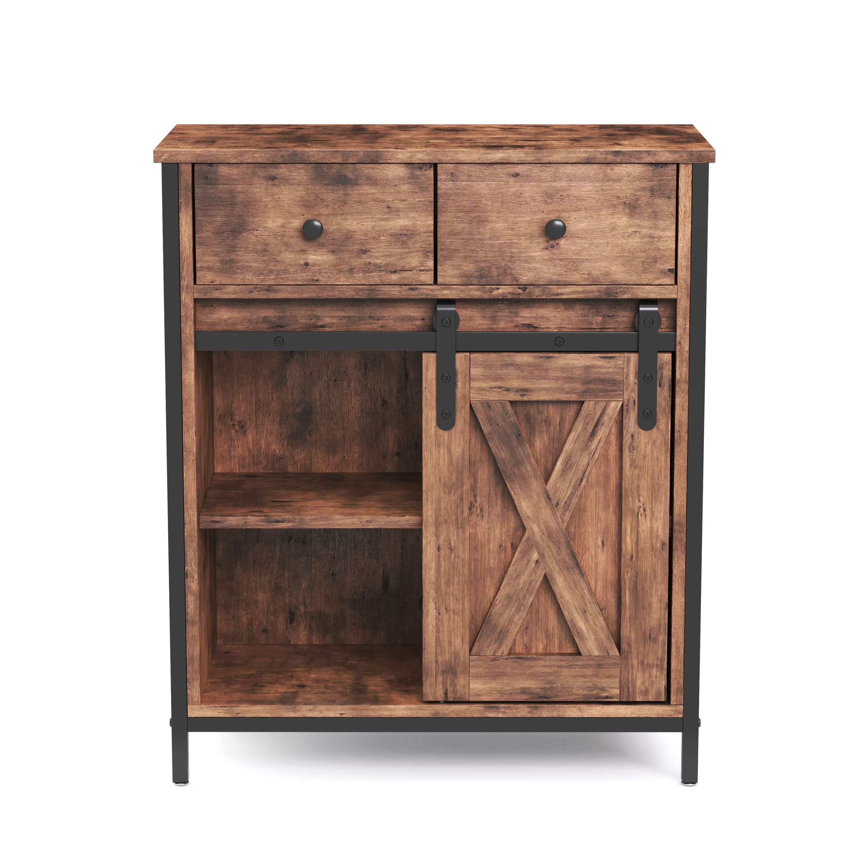 Kommode Vintage BONITA 2 Schubladen 70 x 80 cm