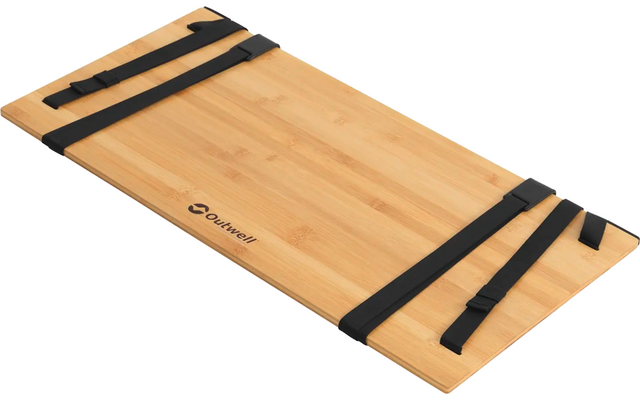 Outwell Van FlexDeck Arbeitsfläche Bambus für Schiebetüren von Fahrzeugen 70 x 35 cm