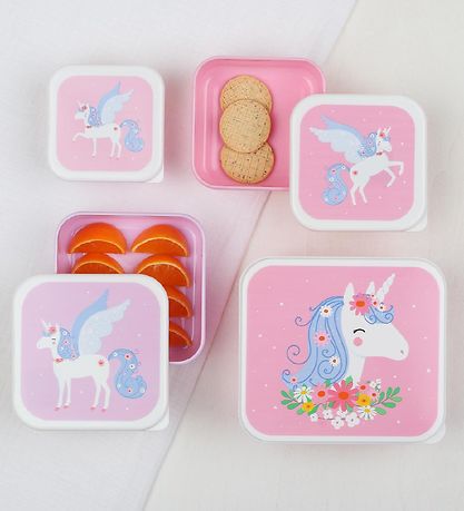 A Little Lovely Company Madkasses?t - 4 Dele - Unicorn
