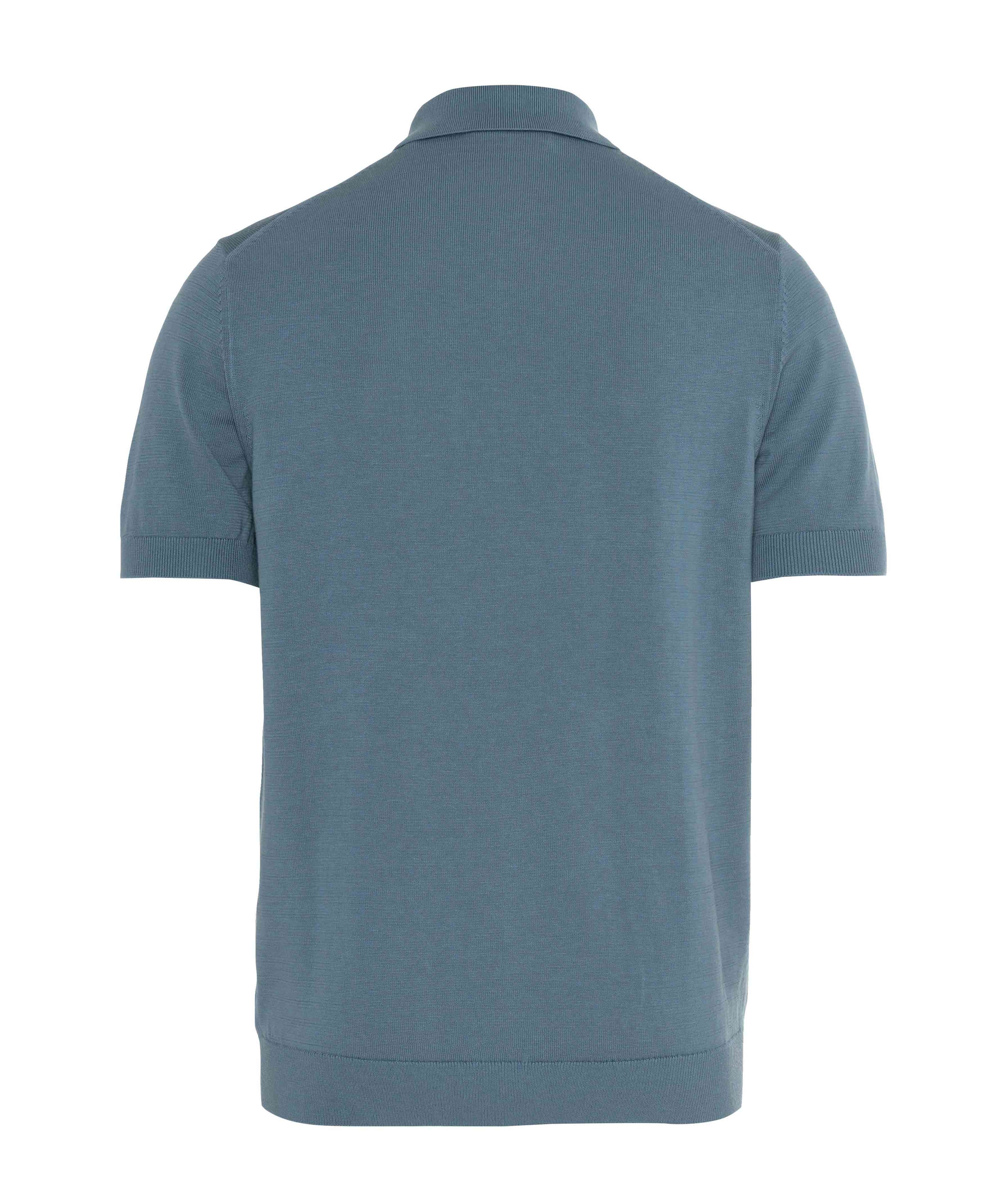 Born with appetite Heren polo blauw