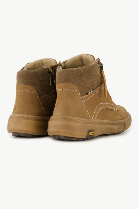 Camel Active Lederboots, Zipper, Nubukleder, warmes Futter