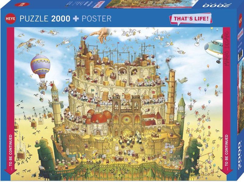 Heye - High Above - Legpuzzel - 2000 Stukjes