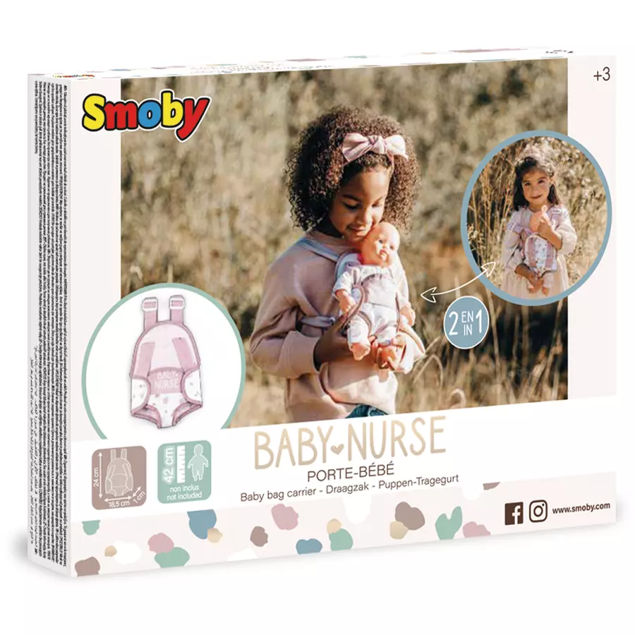 Smoby Baby Nurse Puppen Tragesitz