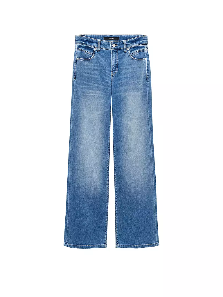 SOMEDAY Jeans Flared Fit CARIE blau