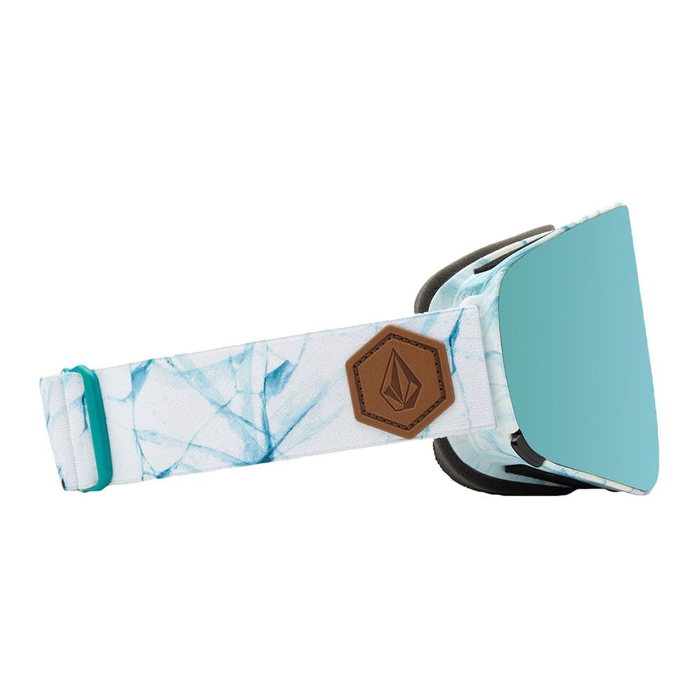 Volcom ODYSSEY - Masque ski Homme white ice/ice chrome