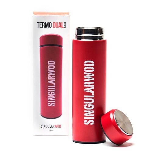 Garrafa térmica exclusiva Wod para uso quente e frio