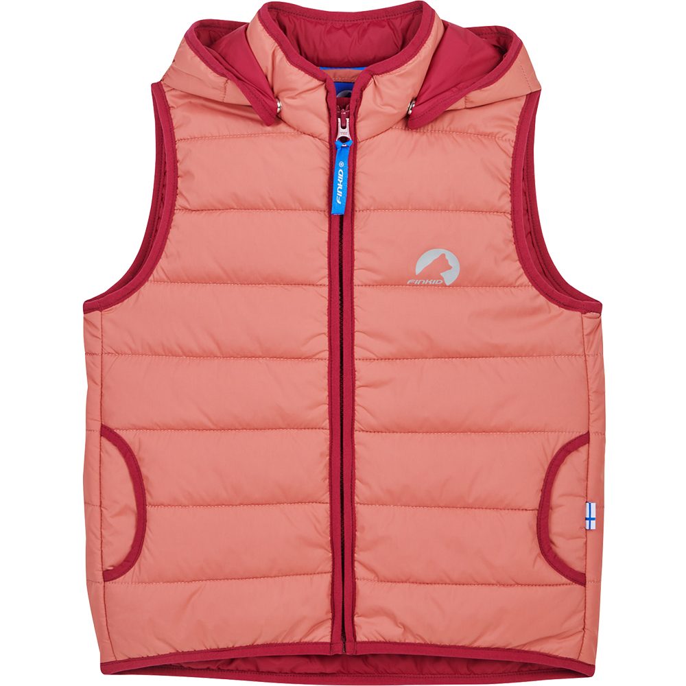 Finkid Vanuli Steppweste Kinder rose
