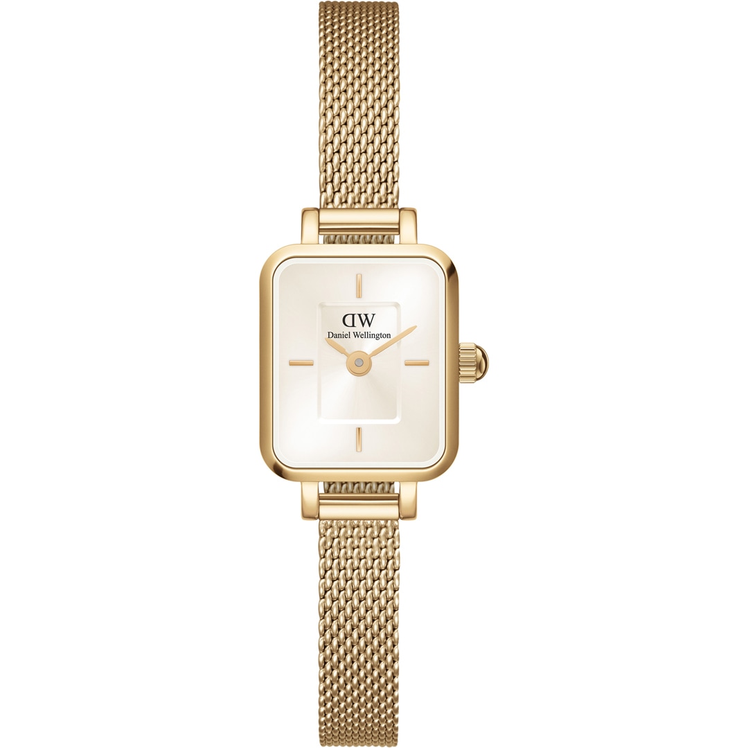 Daniel Wellington Quadro Mini Evergold Champagne